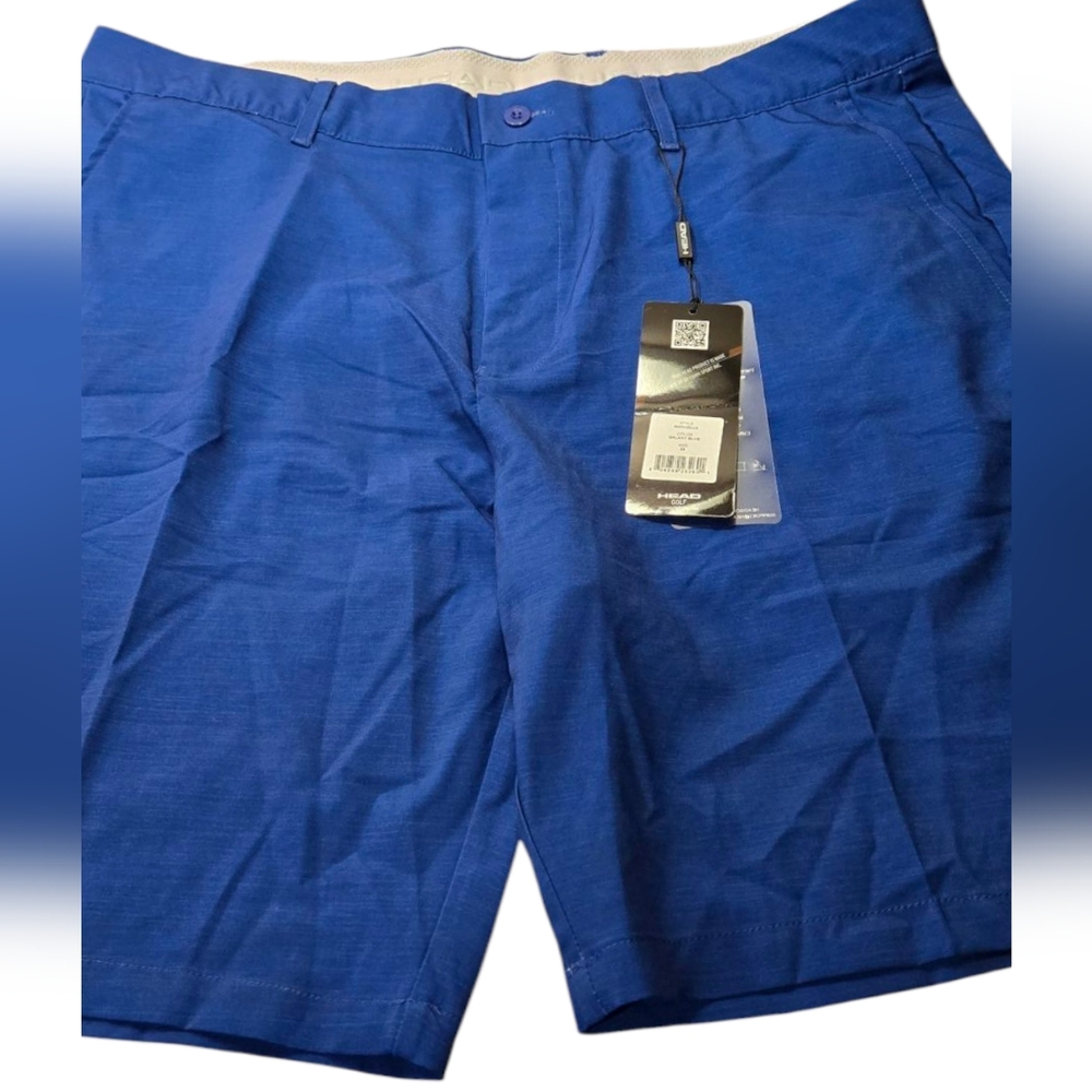 Head Golf Galaxy Blue Shorts Size 38 NWT